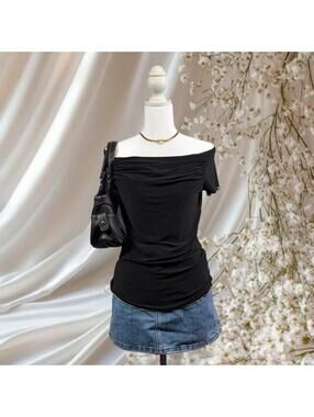 SUSAN LAWRENCE DRAPED TOP